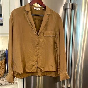 Vince Women's Tan Blouse